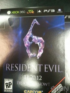 Surge suposto logo de Resident Evil 6