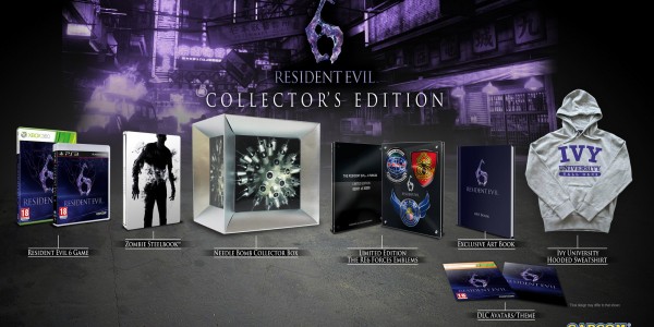 Capcom anuncia edições especiais de Resident Evil 6