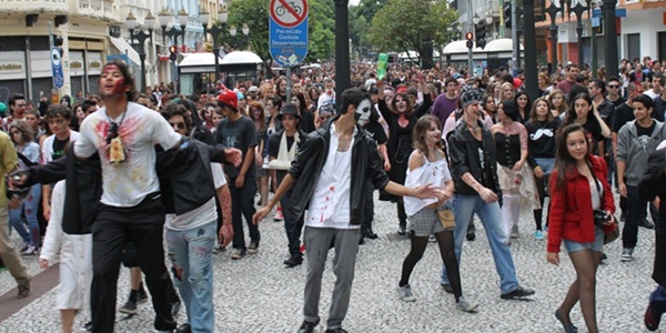 Amanhã tem Zombie Walk em Curitiba