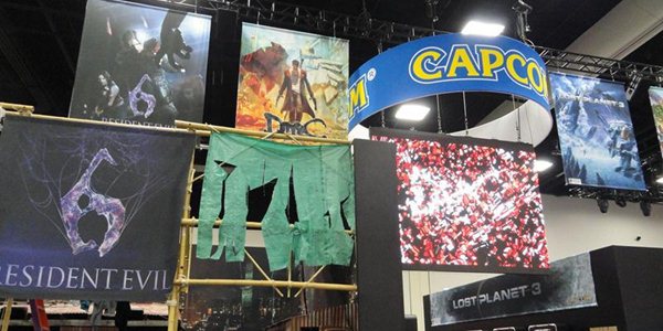 Capcom exibe estande na Comic-Con 2012